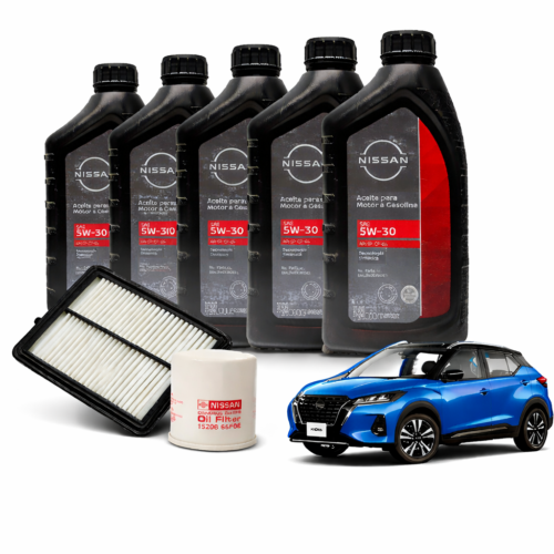KIT AFINACION 5W30 NISSAN KICKS 2016-2020 ORIGINAL